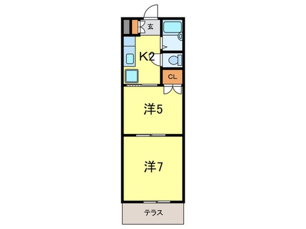 ガーデン西宮の物件間取画像